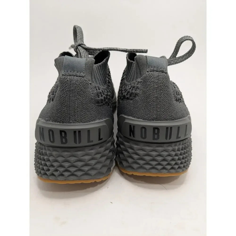 NWOB No Bull Allday Knit Running Trainers Athletic Gray Mens 12.5 Womens 14